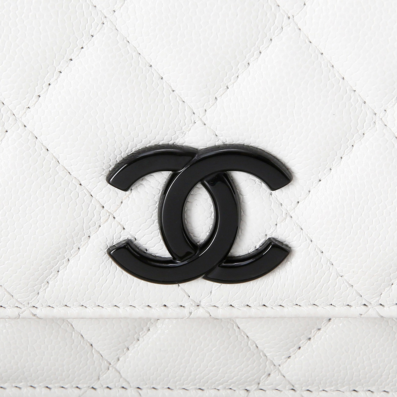 CHANEL(USED)샤넬 캐비어 세라믹 WOC