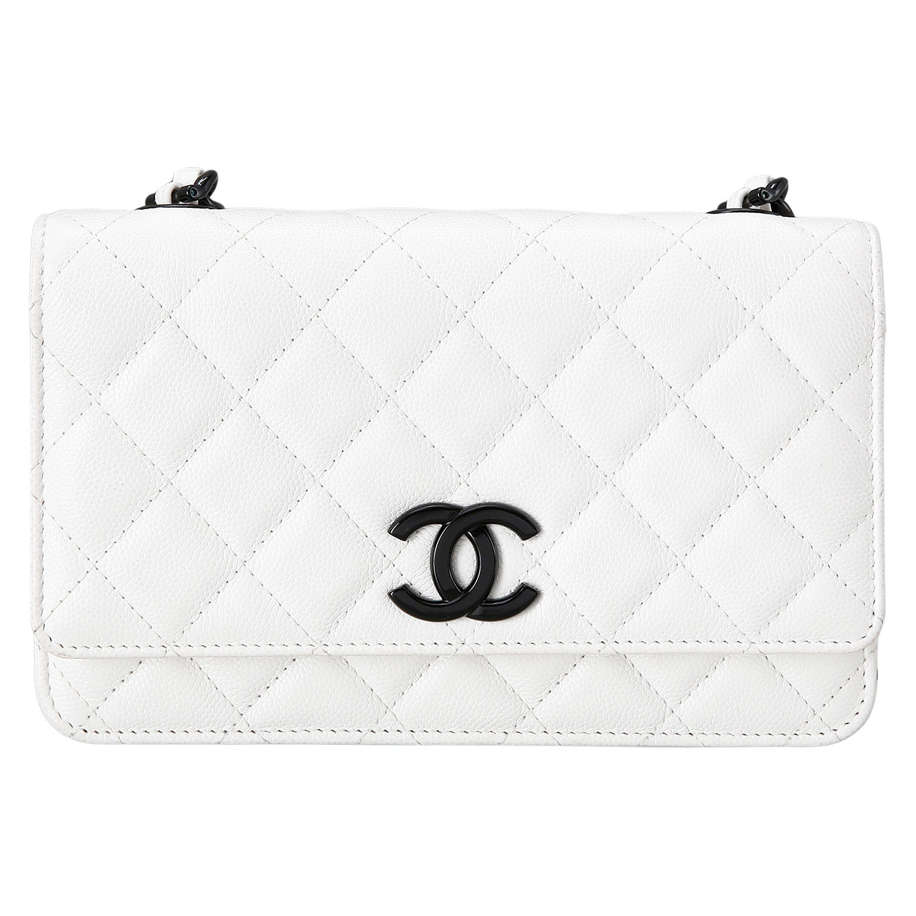 CHANEL(USED)샤넬 캐비어 세라믹 WOC