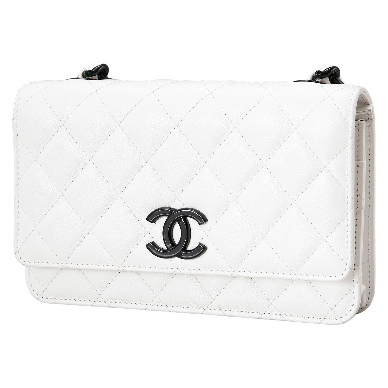 CHANEL(USED)샤넬 캐비어 세라믹 WOC