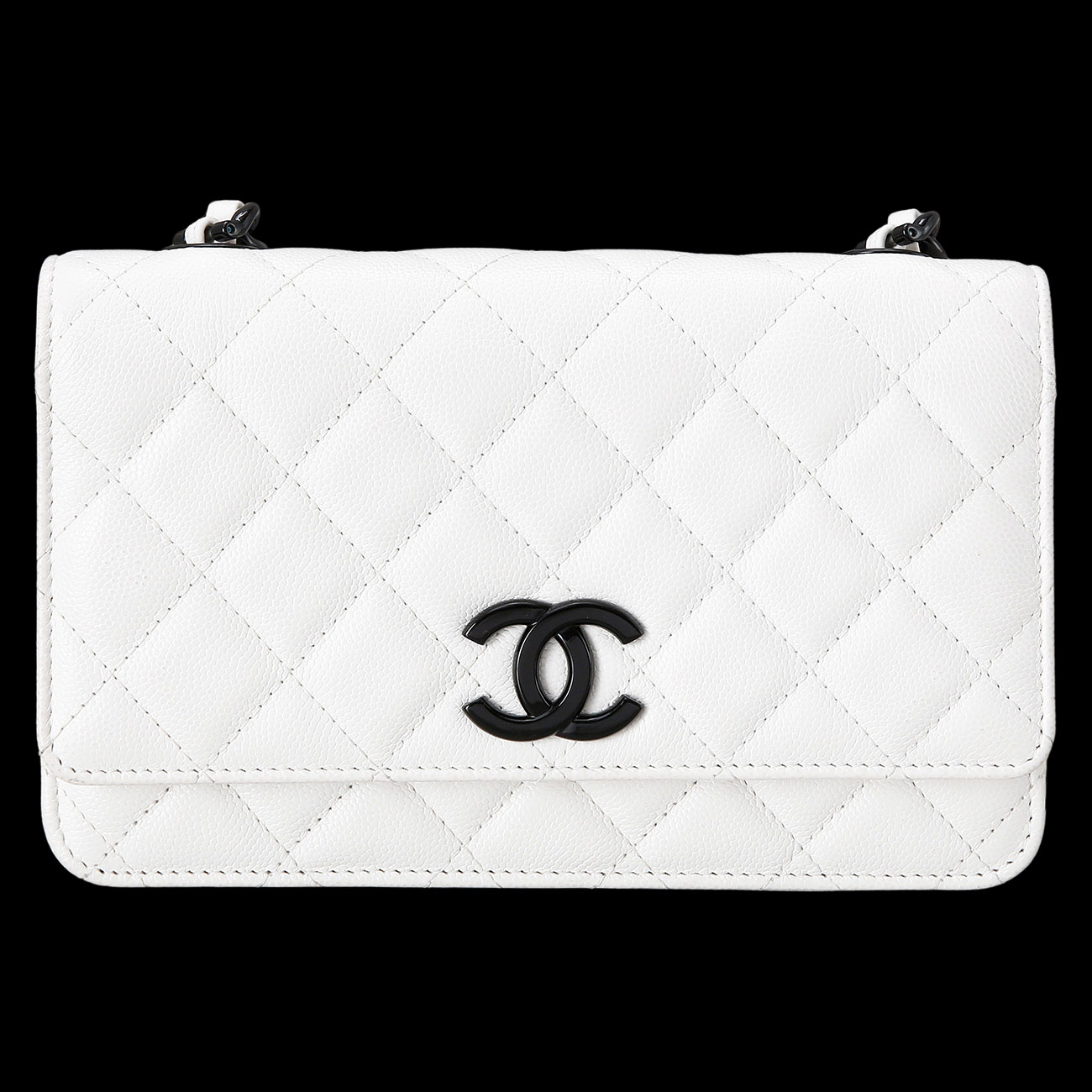 CHANEL(USED)샤넬 캐비어 세라믹 WOC
