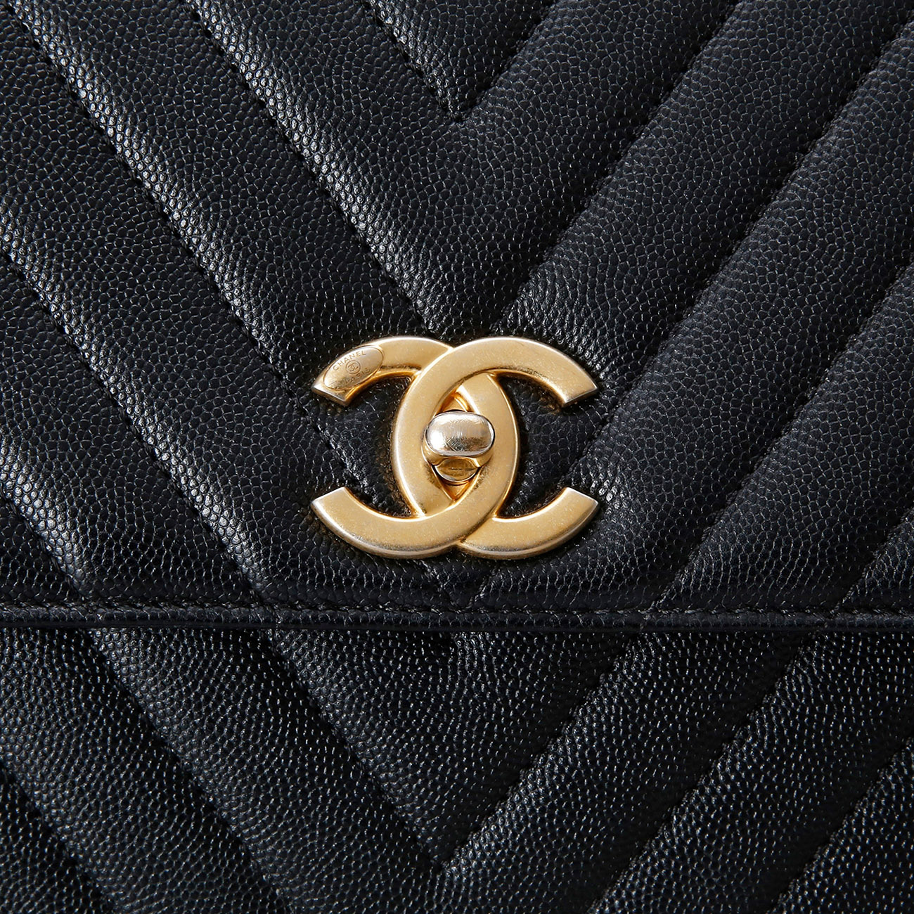CHANEL(USED)샤넬 캐비어 코코핸들 라지
