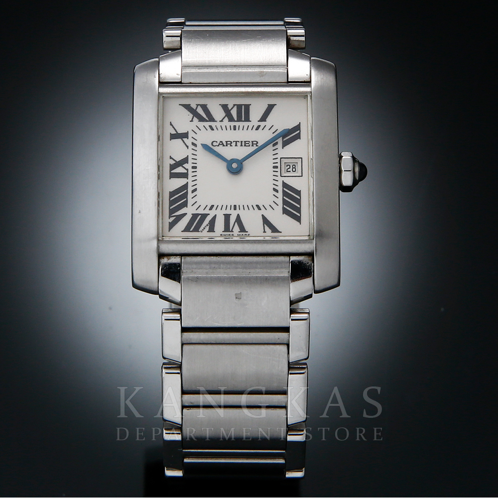 CARTIER(USED)까르띠에 탱크 프랑세스 스틸