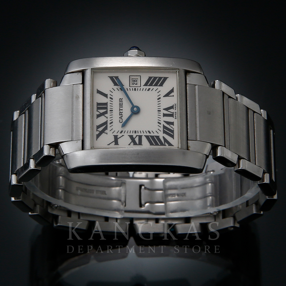 CARTIER(USED)까르띠에 탱크 프랑세스 스틸