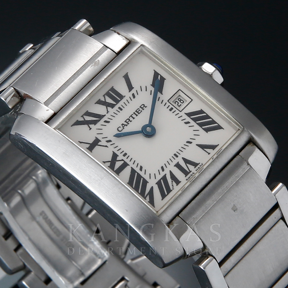 CARTIER(USED)까르띠에 탱크 프랑세스 스틸