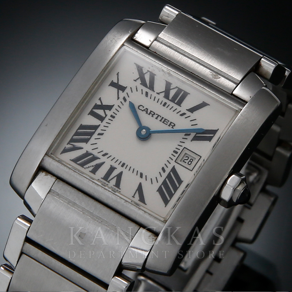 CARTIER(USED)까르띠에 탱크 프랑세스 스틸
