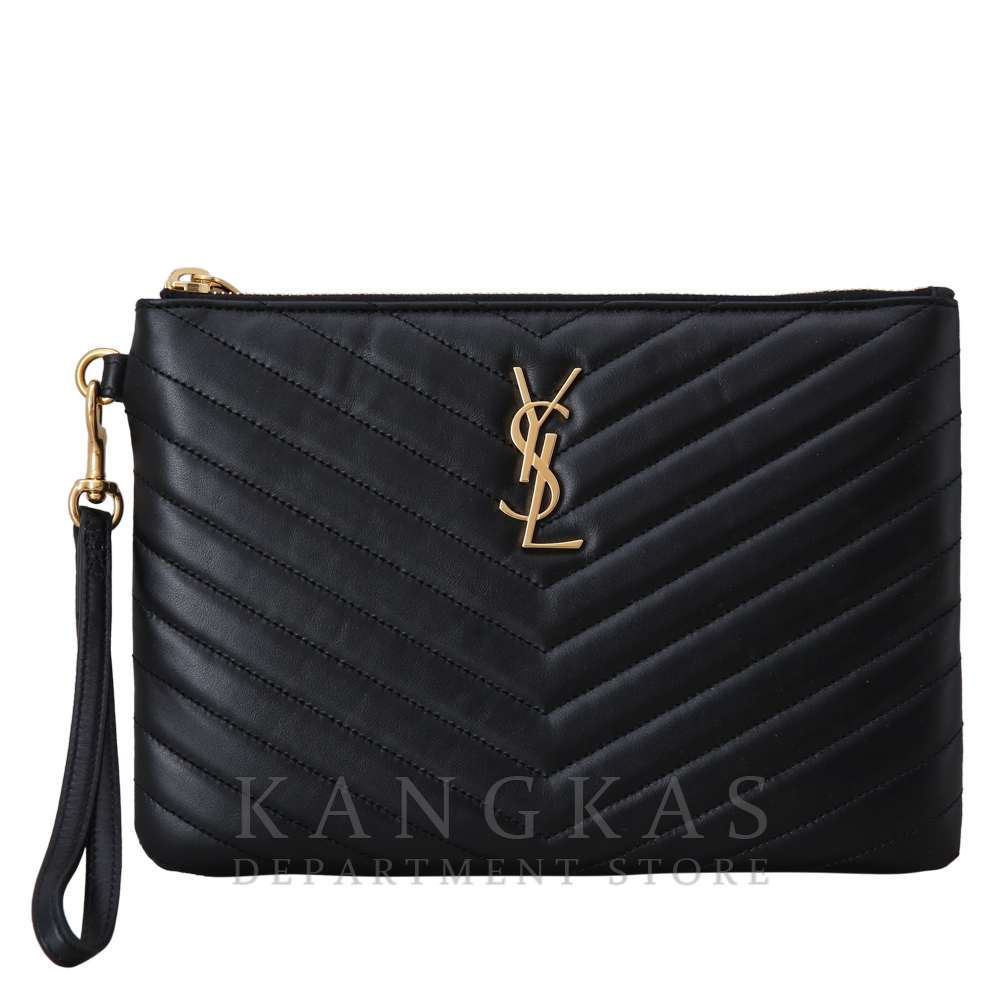 Yves Saint Laurent(USED)생로랑 모노그램 쉐브론 클러치 미듐