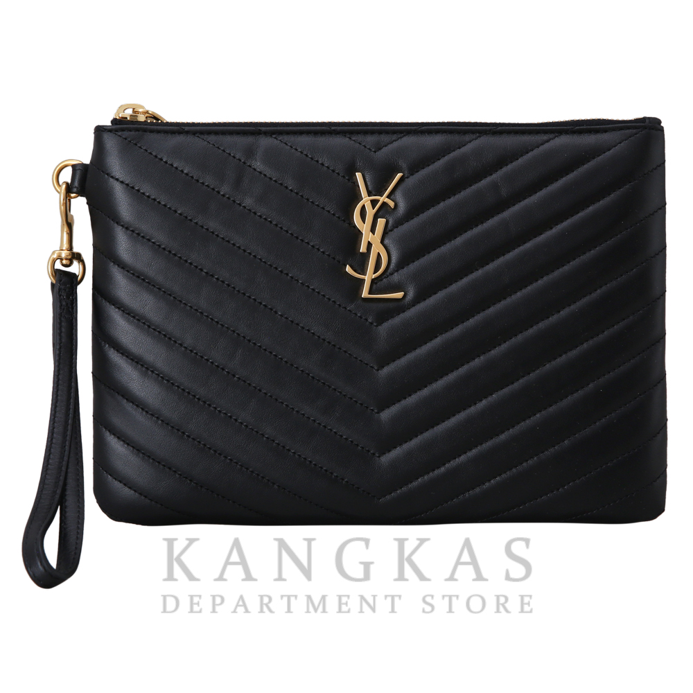 Yves Saint Laurent(USED)생로랑 모노그램 쉐브론 클러치 미듐