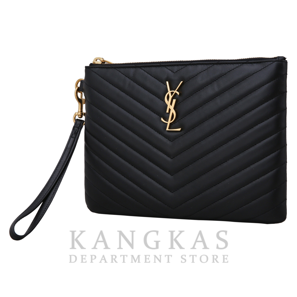 Yves Saint Laurent(USED)생로랑 모노그램 쉐브론 클러치 미듐