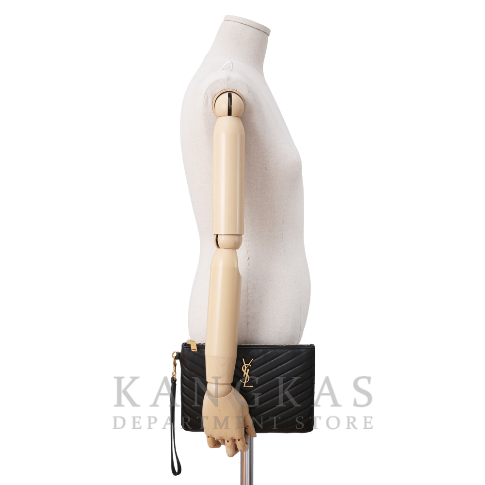 Yves Saint Laurent(USED)생로랑 모노그램 쉐브론 클러치 미듐