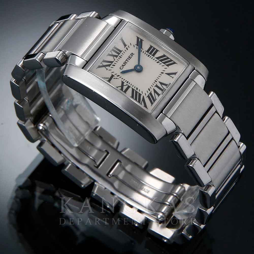 CARTIER(USED)까르띠에 탱크 프랑세스 스틸