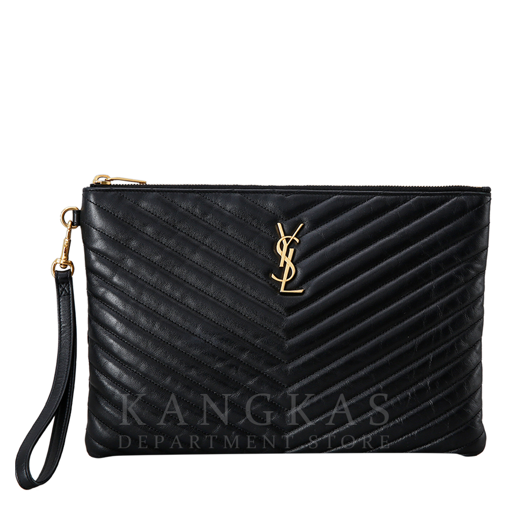 Yves Saint Laurent(USED)생로랑 모노그램 쉐브론 클러치