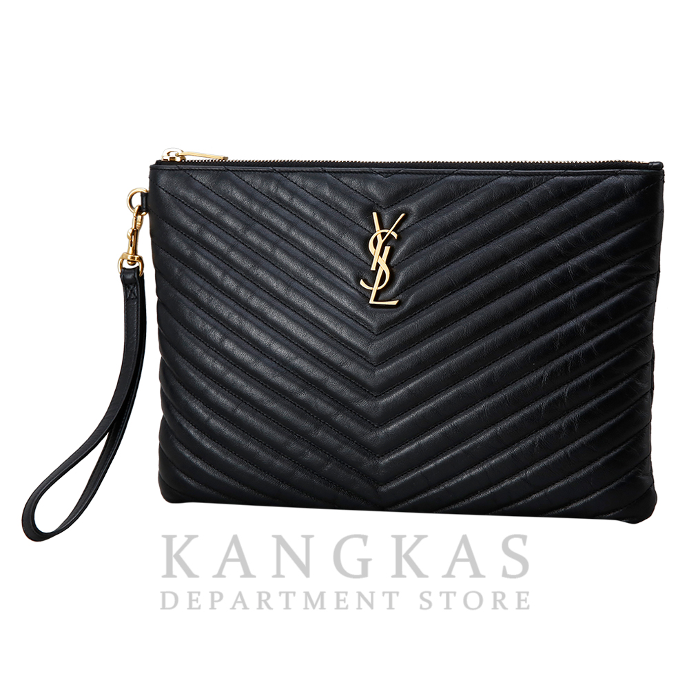 Yves Saint Laurent(USED)생로랑 모노그램 쉐브론 클러치