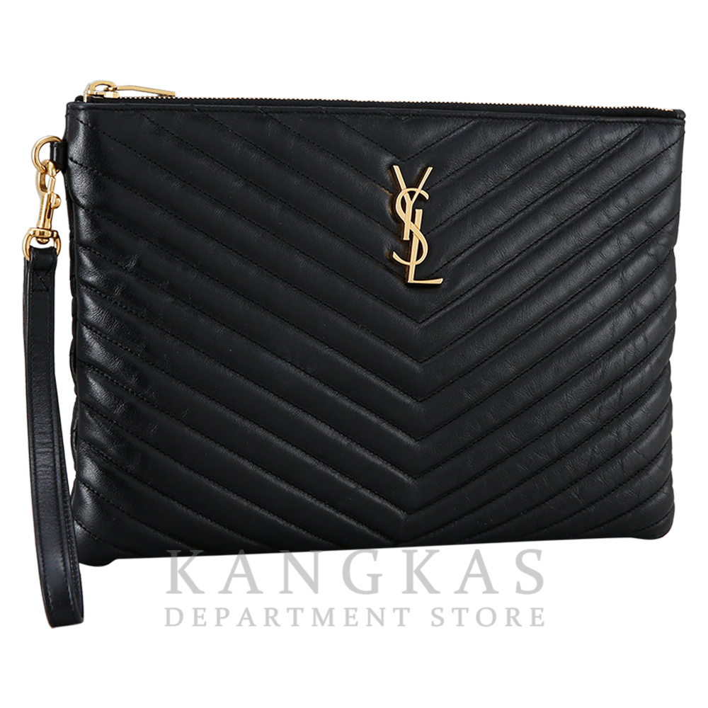 Yves Saint Laurent(USED)생로랑 모노그램 쉐브론 클러치
