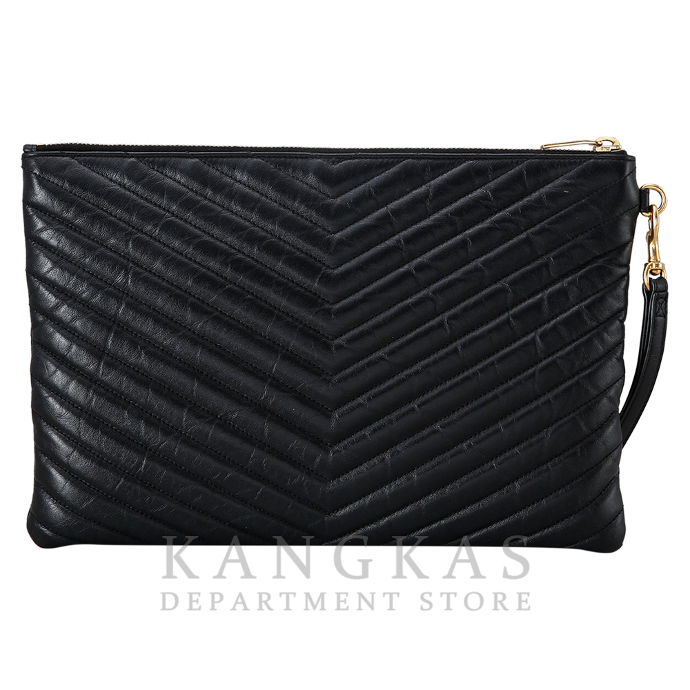 Yves Saint Laurent(USED)생로랑 모노그램 쉐브론 클러치