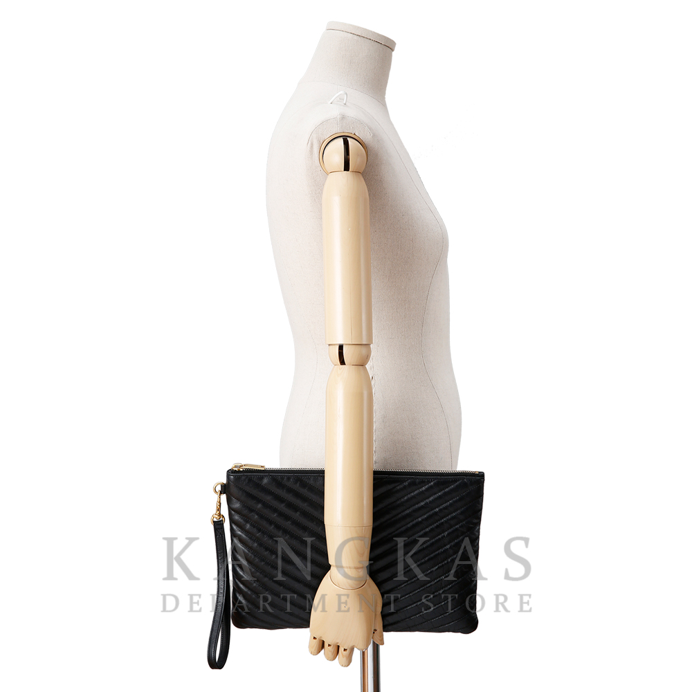 Yves Saint Laurent(USED)생로랑 모노그램 쉐브론 클러치