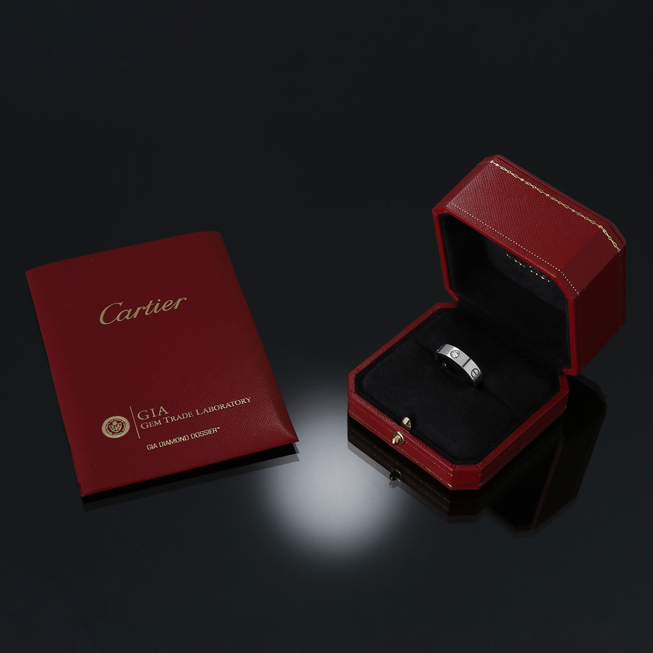 CARTIER(USED)까르띠에 러브링3P #61