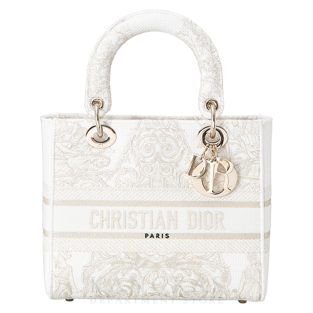 CHRISTIAN DIOR(USED)크리스찬디올 LADY D-LITE 미디엄 백