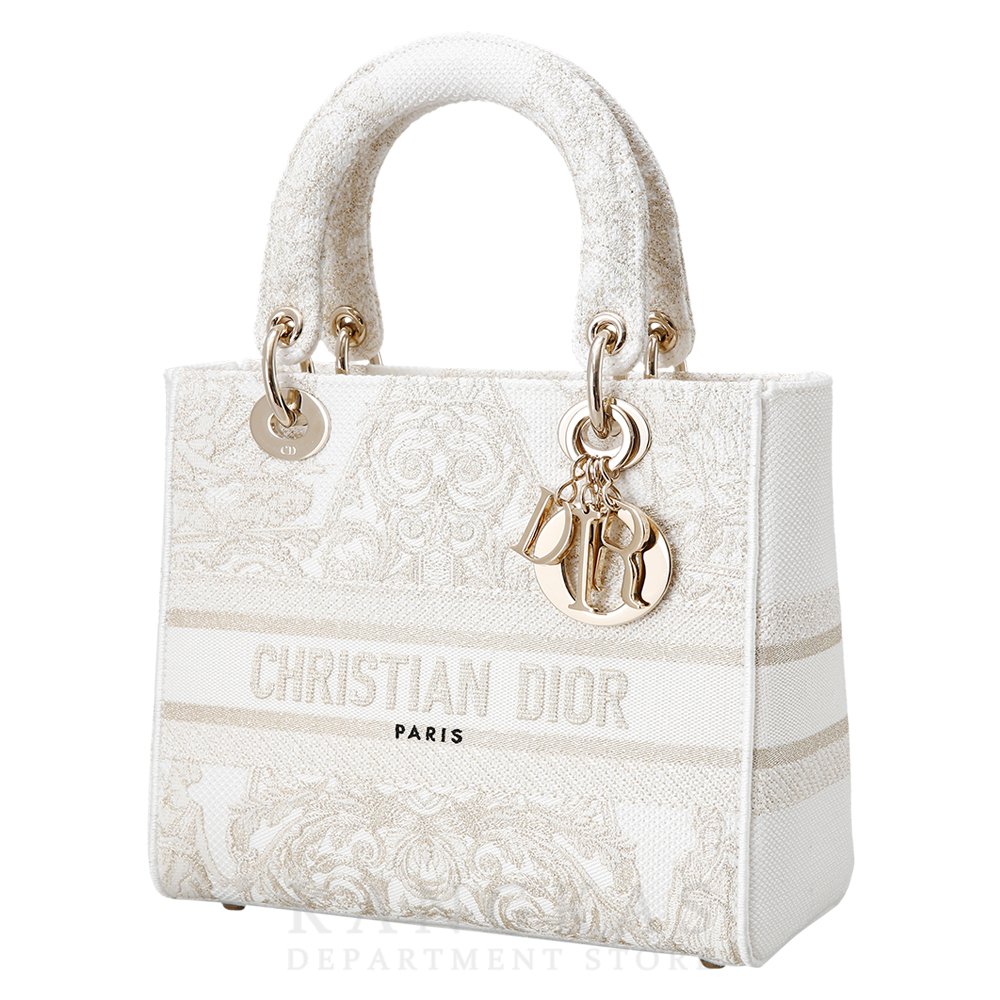 CHRISTIAN DIOR(USED)크리스찬디올 LADY D-LITE 미디엄 백