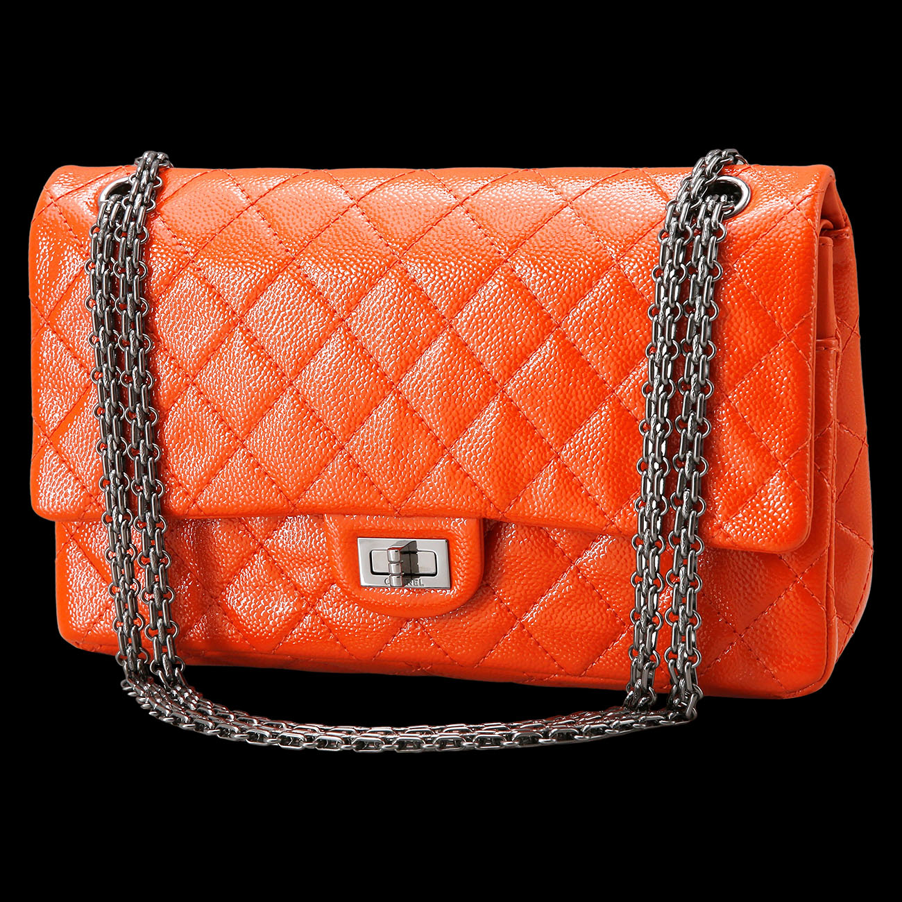 CHANEL(USED)샤넬 2.55 빈티지 페이던트 라지