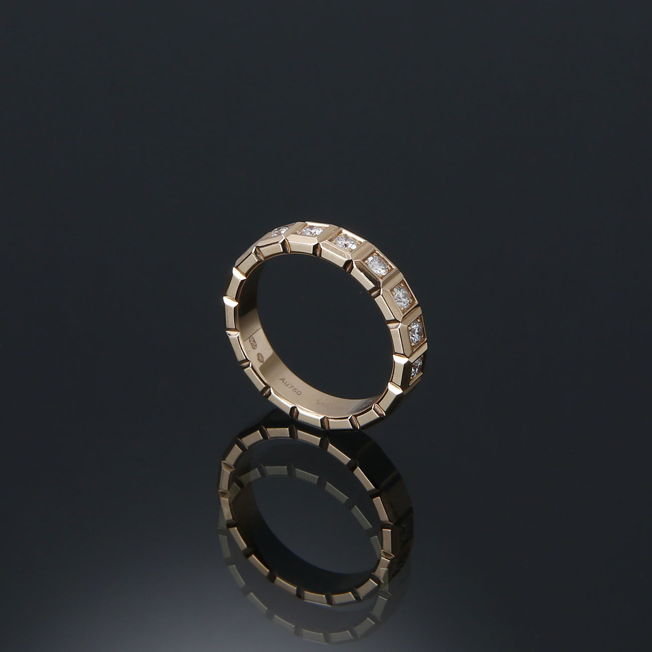 CHOPARD(USED) 쇼파드 다이아 아이스큐브링 #50