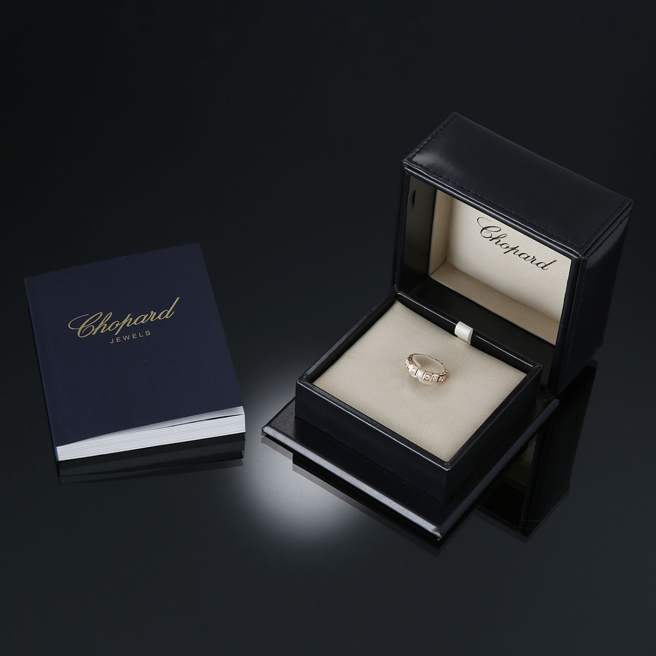 CHOPARD(USED) 쇼파드 다이아 아이스큐브링 #50