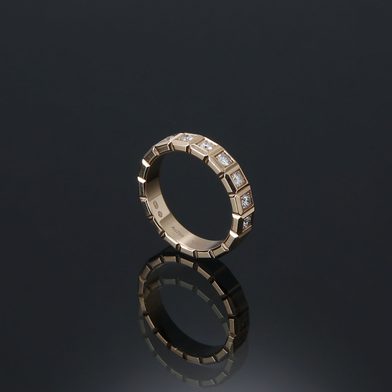 CHOPARD(USED) 쇼파드 다이아 아이스큐브링 #50