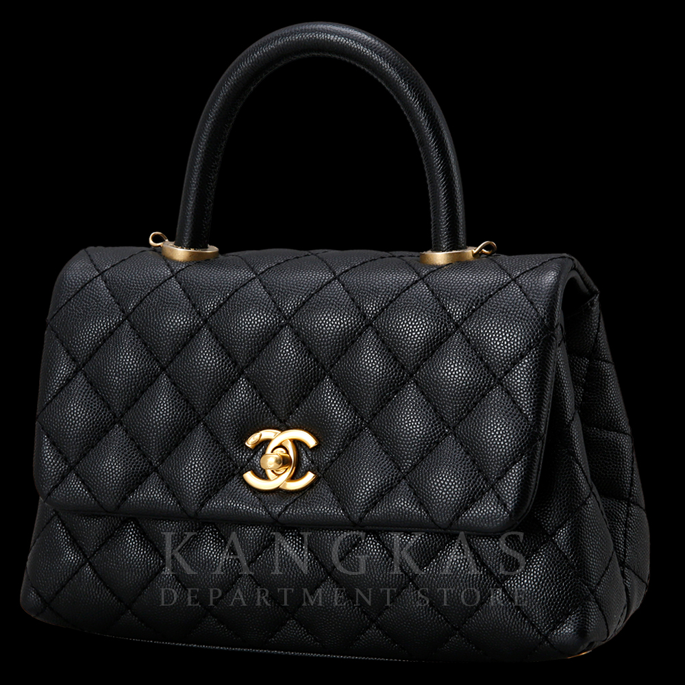 CHANEL(USED)샤넬 캐비어 코코핸들 스몰