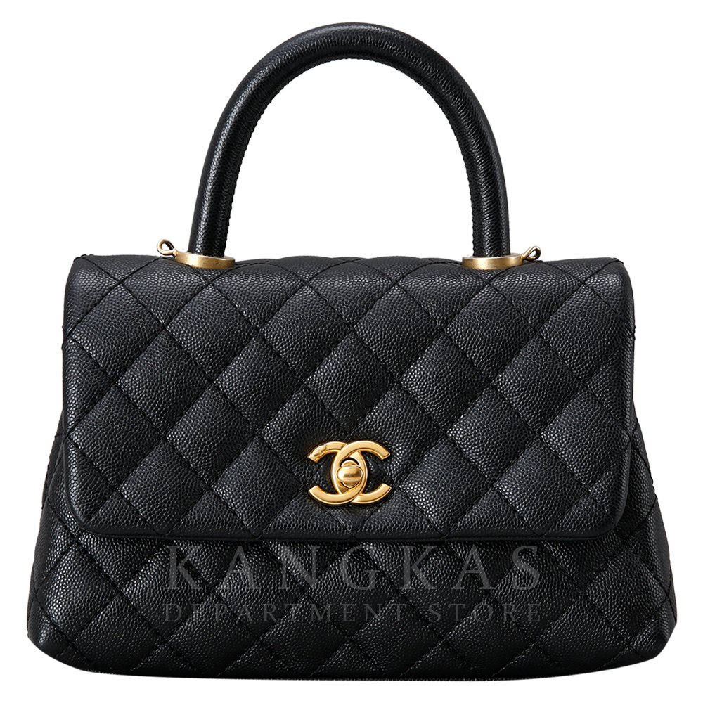 CHANEL(USED)샤넬 캐비어 코코핸들 스몰