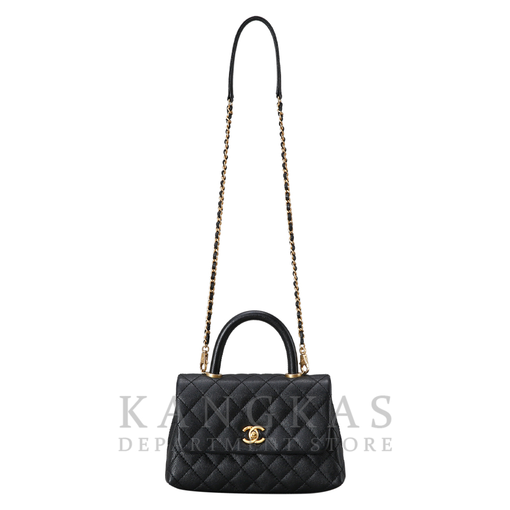 CHANEL(USED)샤넬 캐비어 코코핸들 스몰