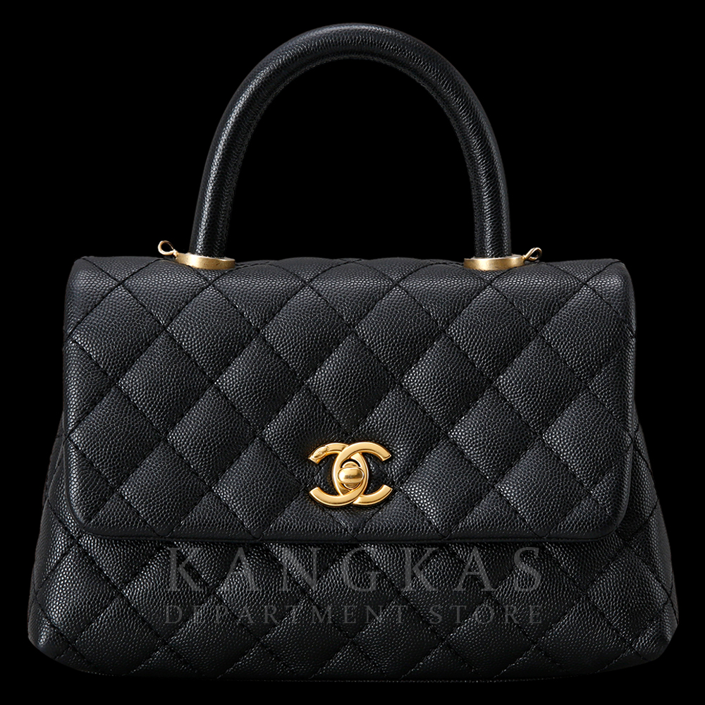 CHANEL(USED)샤넬 캐비어 코코핸들 스몰