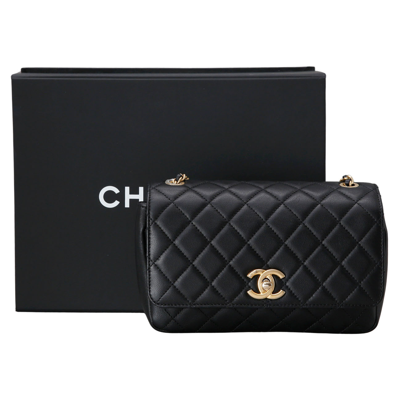 CHANEL(USED)샤넬 시즌 플랩 체인숄더
