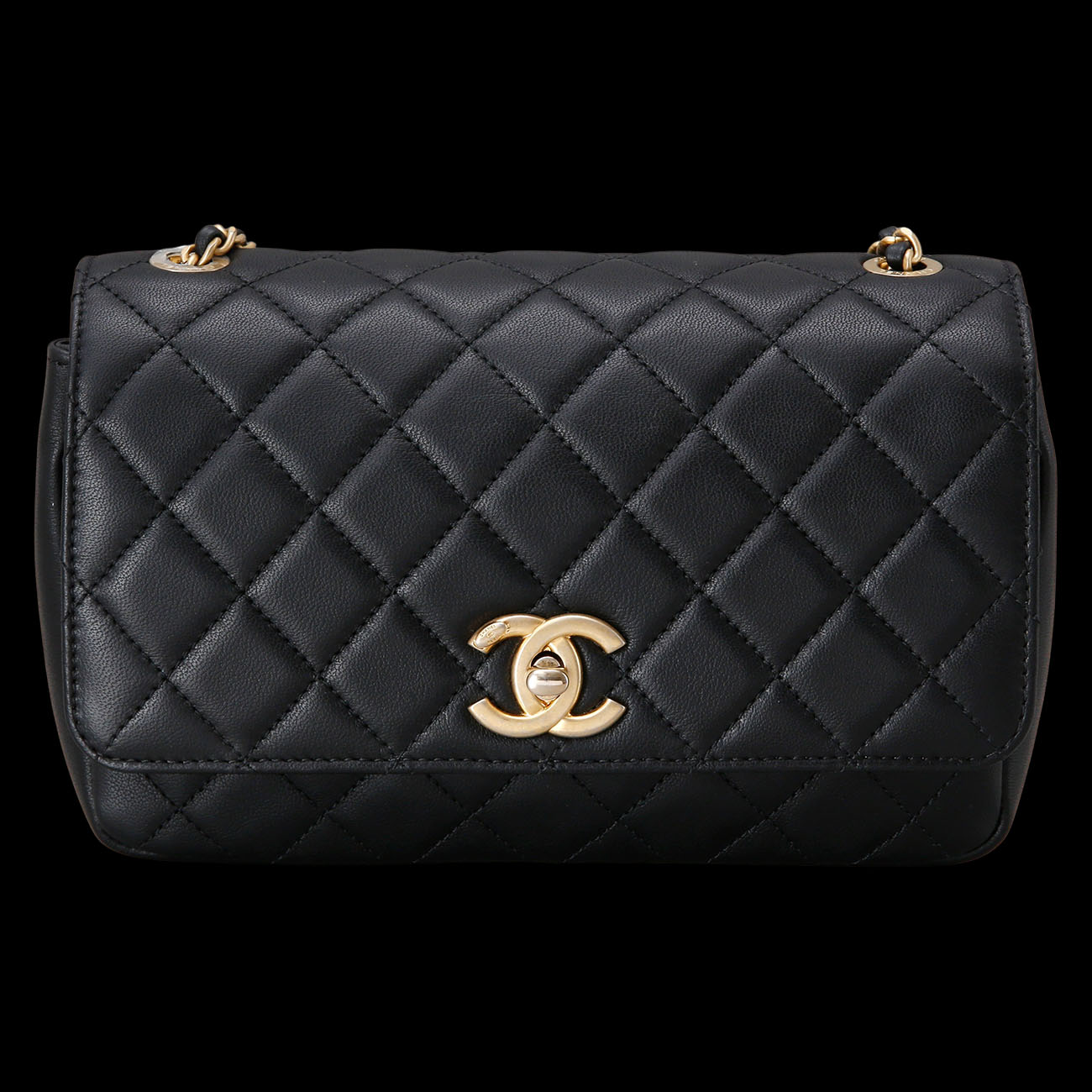 CHANEL(USED)샤넬 시즌 플랩 체인숄더