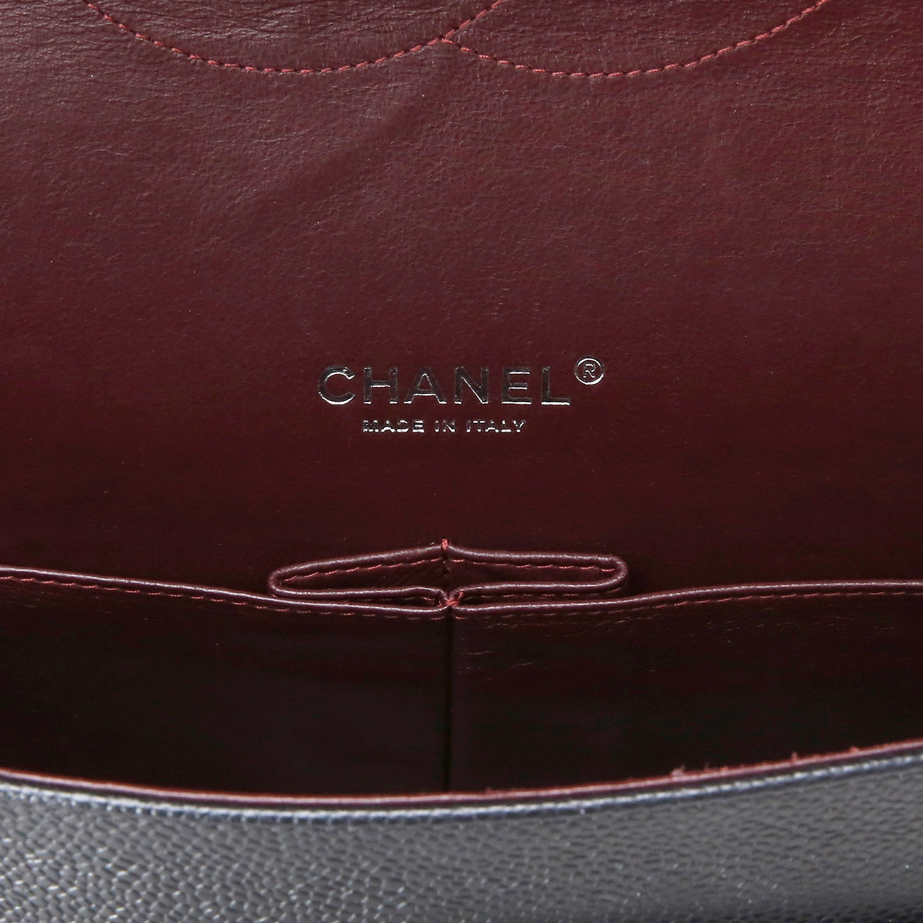 CHANEL(USED)샤넬 클래식 캐비어 맥시 블랙