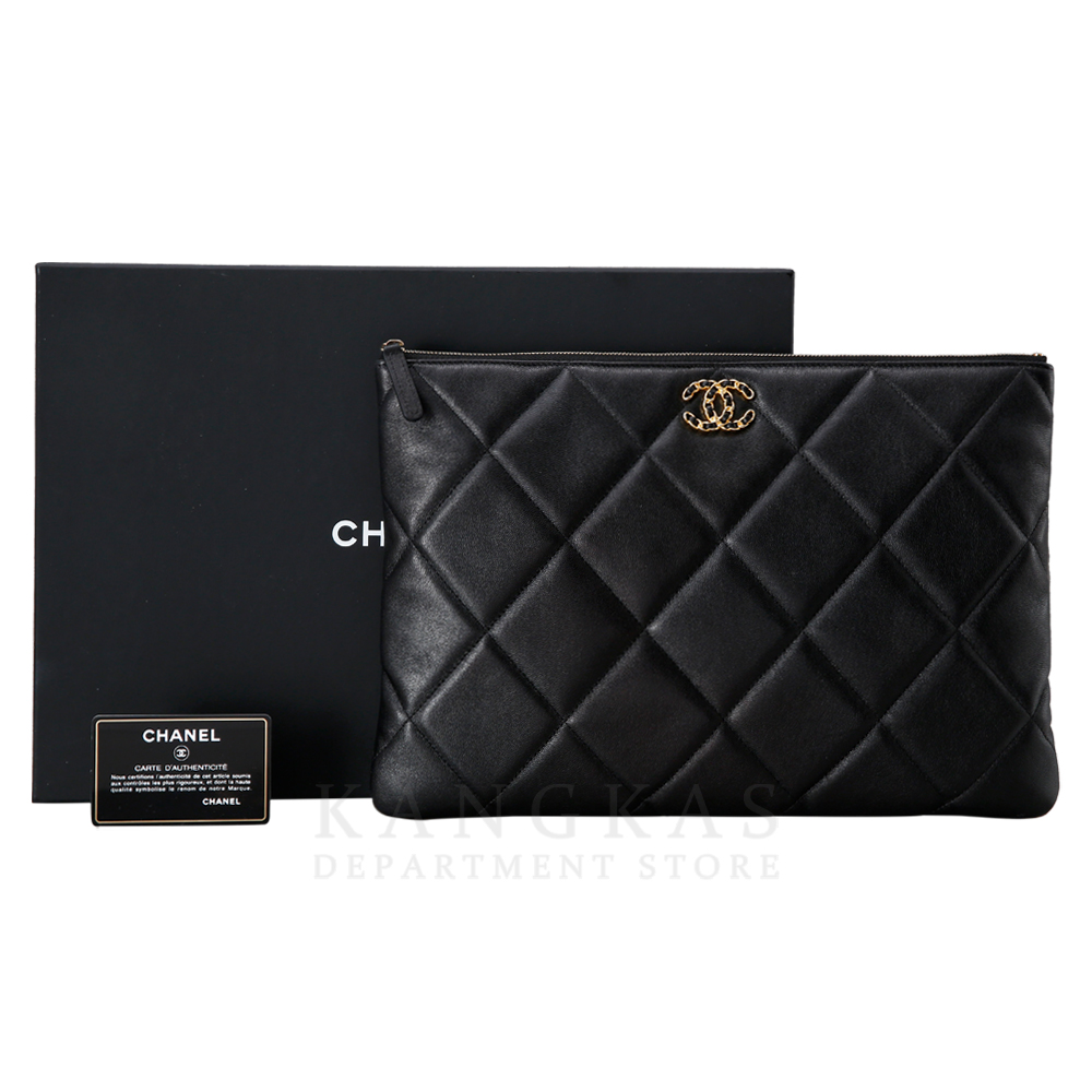 CHANEL(USED)샤넬 19 클러치 라지