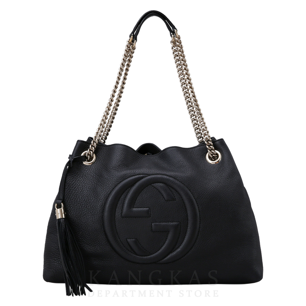 GUCCI(USED) 구찌 소호 테슬 체인 숄더백