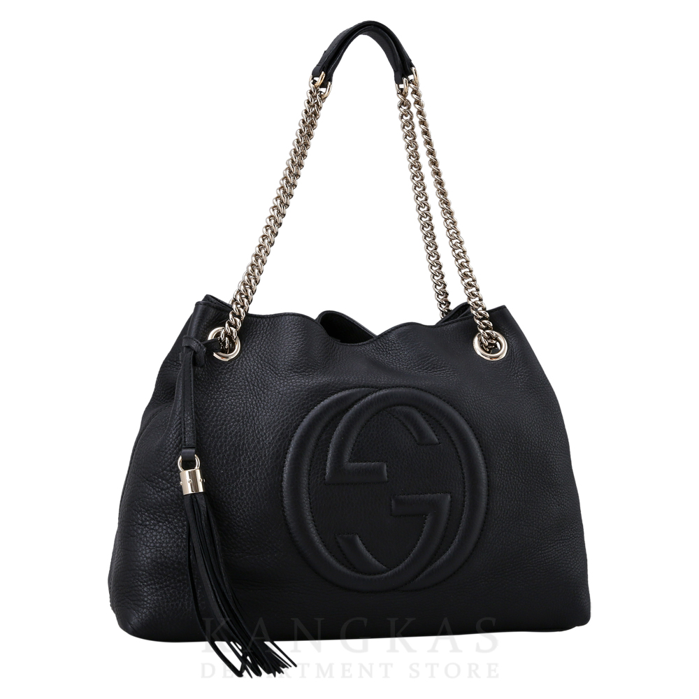 GUCCI(USED) 구찌 소호 테슬 체인 숄더백