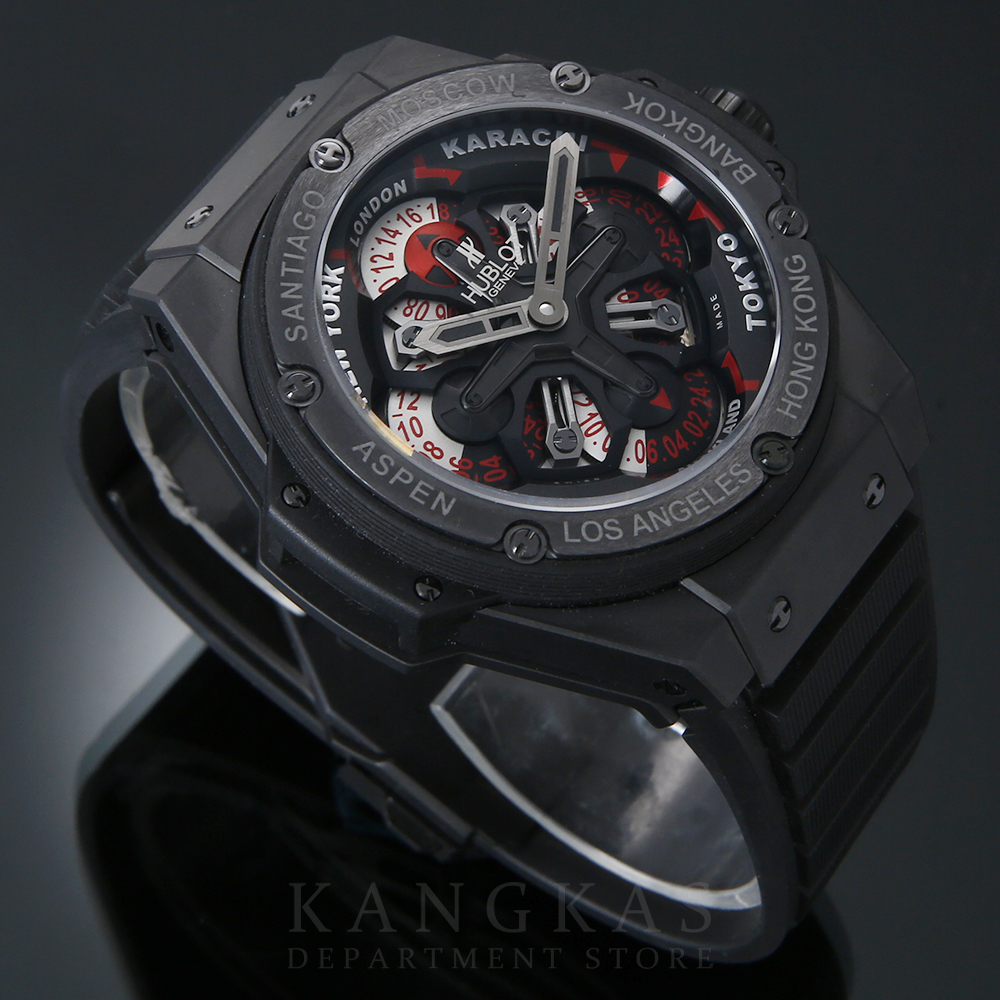 HUBLOT(USED)위블로  빅뱅 킹파워 GMT 블랙 세라믹