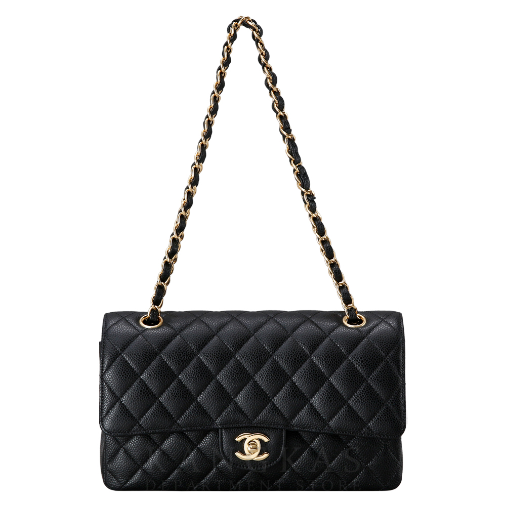 CHANEL(USED)샤넬 클래식 캐비어 미듐