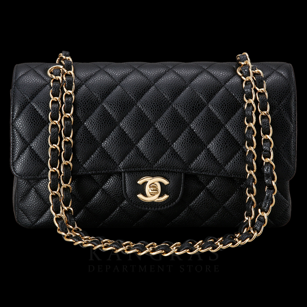 CHANEL(USED)샤넬 클래식 캐비어 미듐