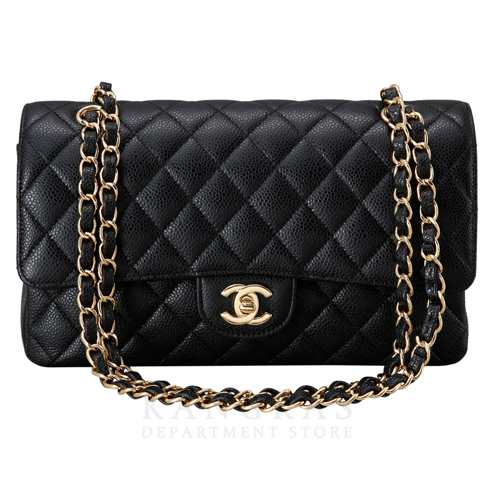 CHANEL(USED)샤넬 클래식 캐비어 미듐