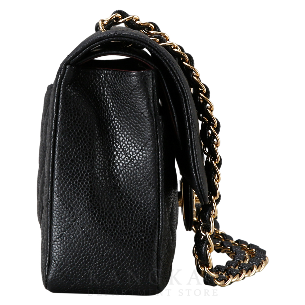 CHANEL(USED)샤넬 클래식 캐비어 미듐