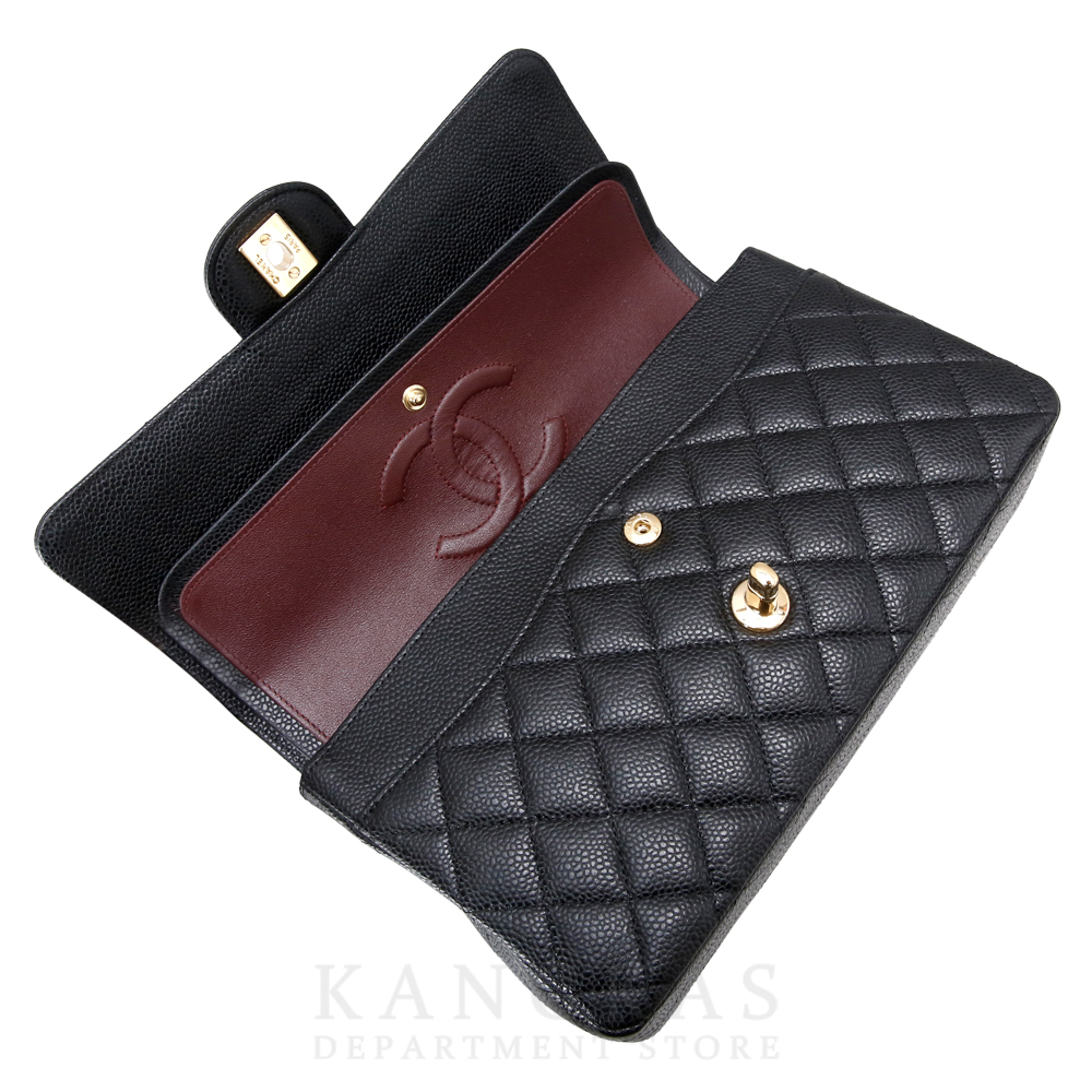 CHANEL(USED)샤넬 클래식 캐비어 미듐