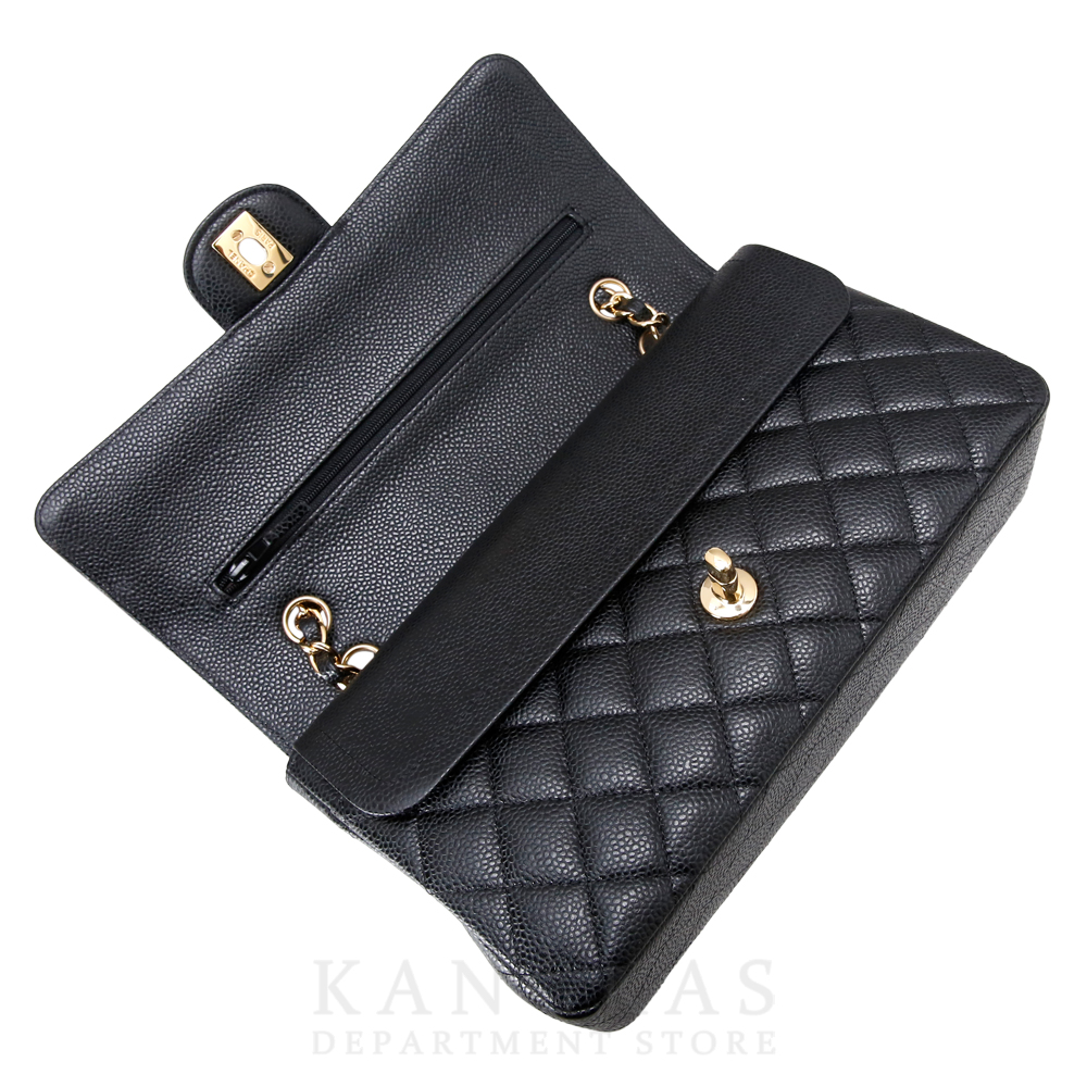 CHANEL(USED)샤넬 클래식 캐비어 미듐