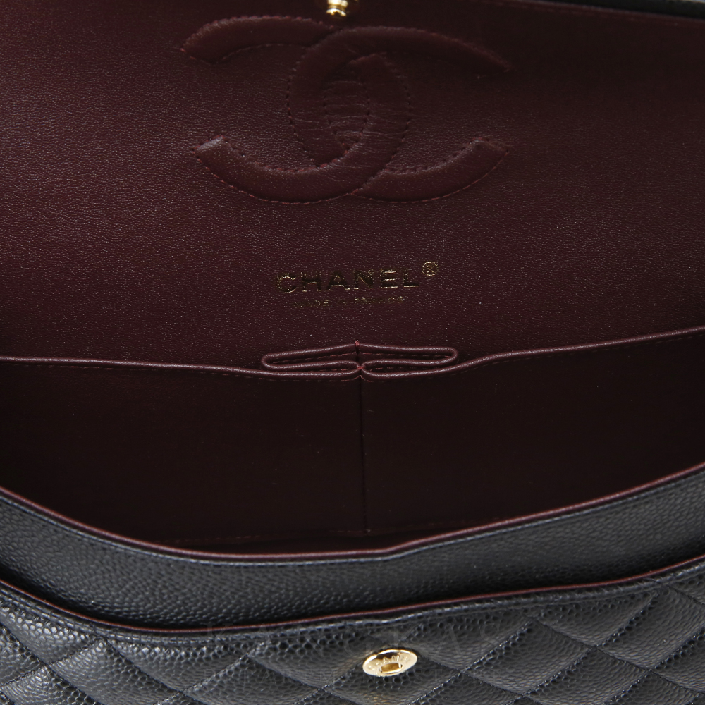 CHANEL(USED)샤넬 클래식 캐비어 미듐