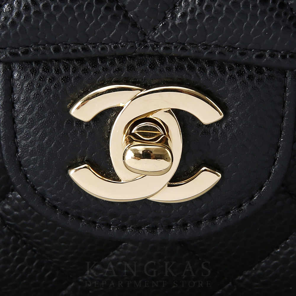CHANEL(USED)샤넬 클래식 캐비어 미듐
