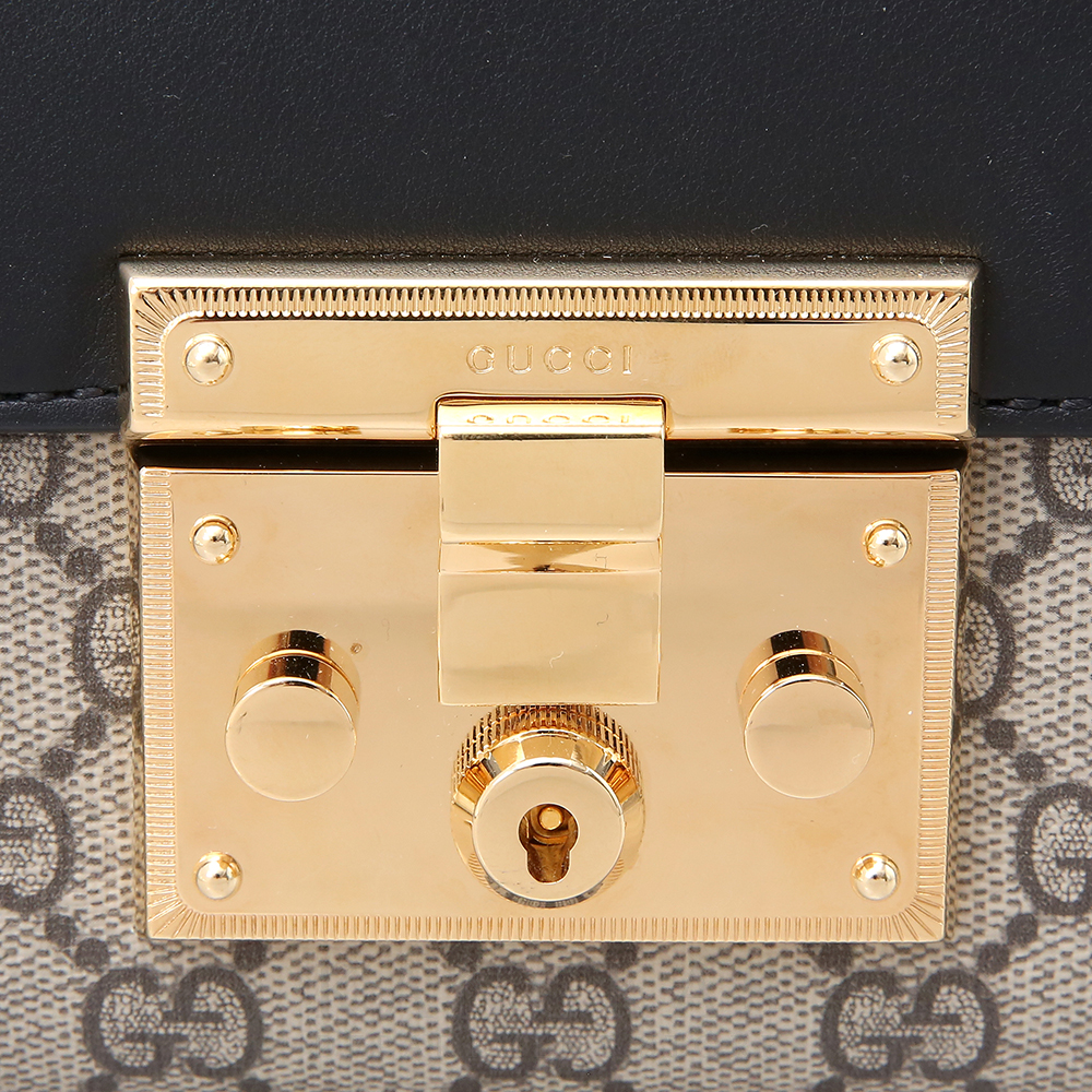 GUCCI(USED)구찌 패드락 체인 숄더백