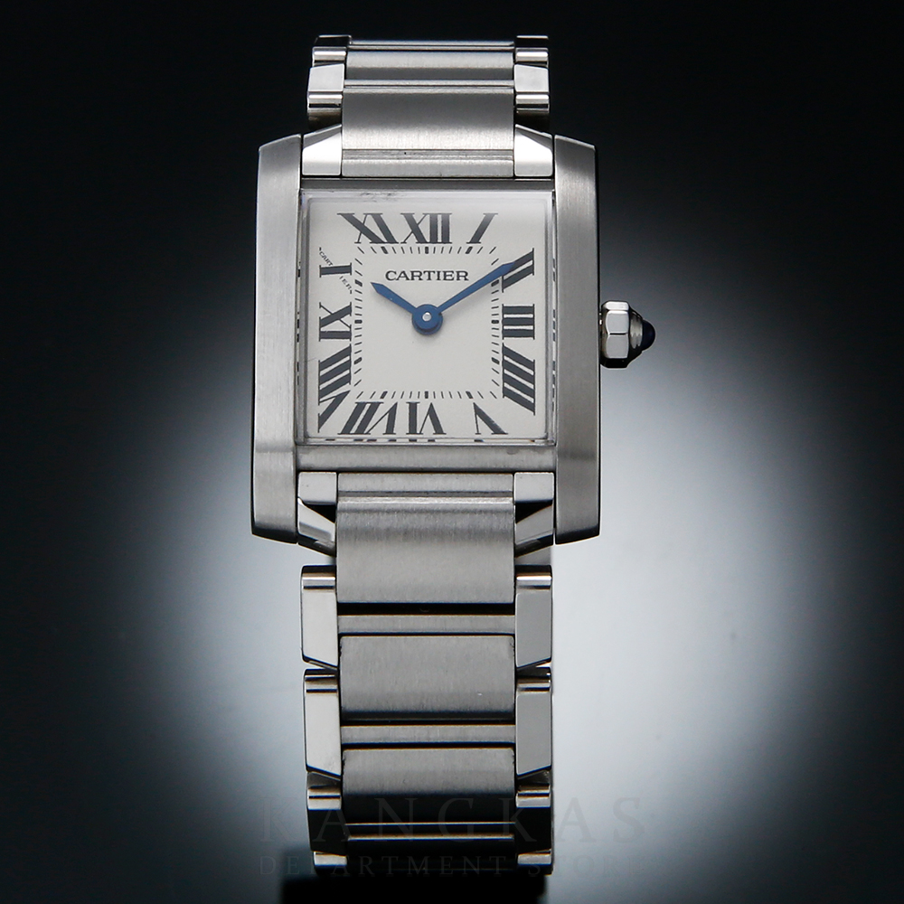 CARTIER(USED)까르띠에 탱크 프랑세스 스틸 스몰