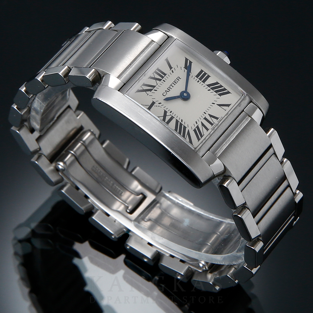CARTIER(USED)까르띠에 탱크 프랑세스 스틸 스몰