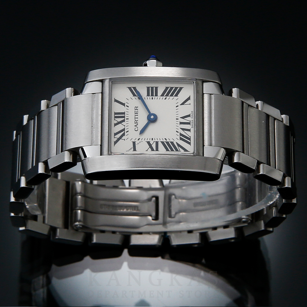 CARTIER(USED)까르띠에 탱크 프랑세스 스틸 스몰