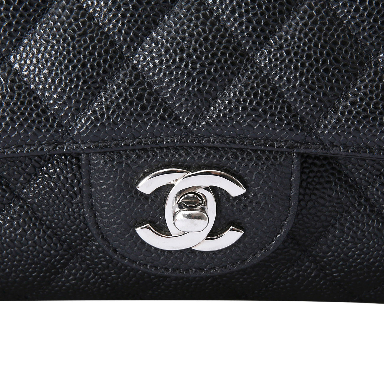 CHANEL(USED)샤넬 클래식 캐비어 미듐